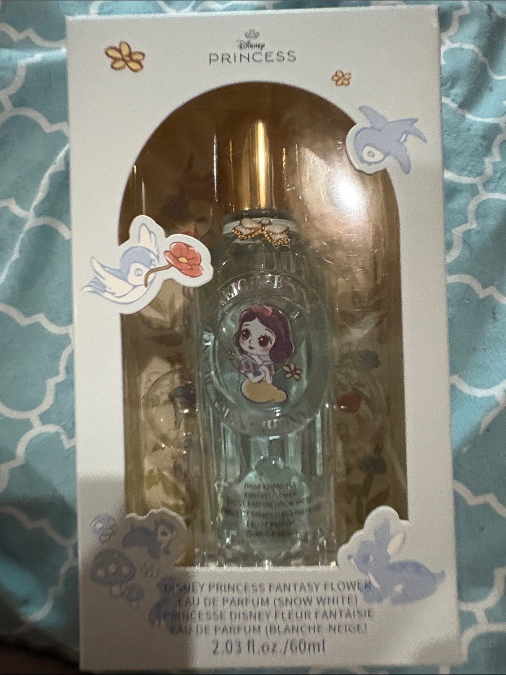 Disney Princess Snow White Light Blue Floral Fantasy Body Mist
